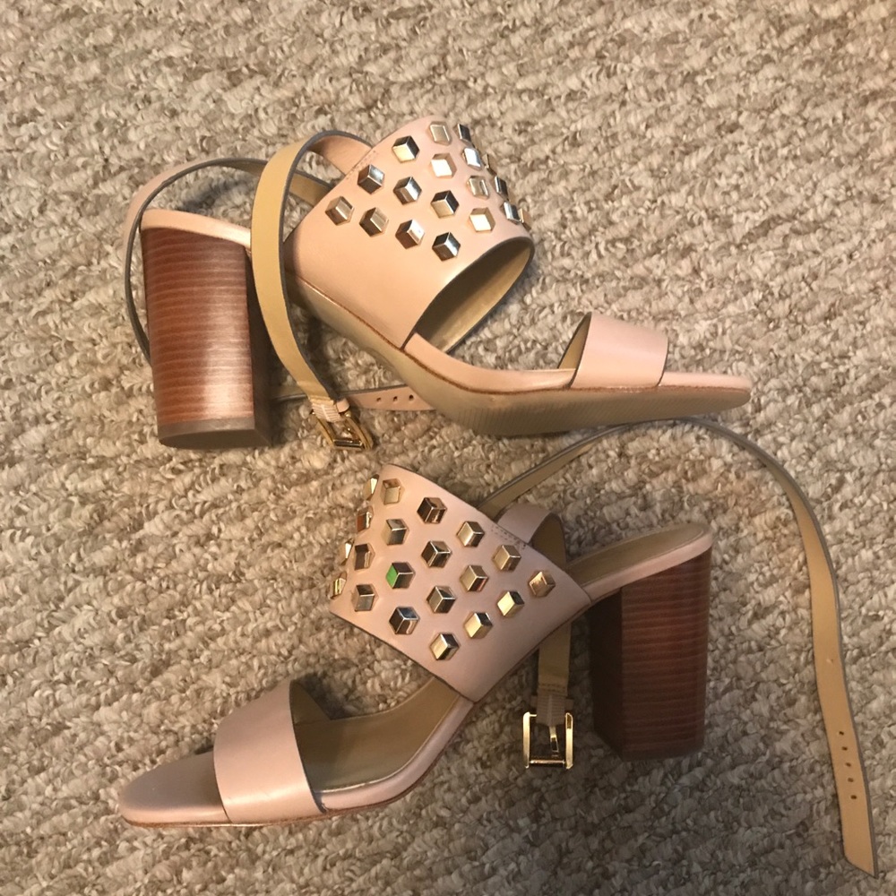 MICHAEL Michael kors studded sandals size 8